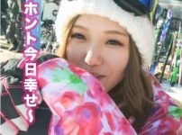 レンタル彼氏と雪山デートを楽しむ20歳GAL♡夜はホテルでねっとりフェラして即ハメ本番ＳＥＸで褐色ボディがイキまくる