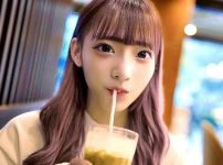 ［企画×美形ギャル］素人ハメ撮り‼『赤系の髪が似合っててカワイイ❗』テンション高めの美形GAL（21）とホテルで濃厚性交❤