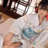 スリムボディでスタイル抜群の和服美女が登場！チン起ちおちんこを激しく咥えて本番sex乱れまくり