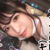 〈素人〉花柄パンティ姿で電マでグリグリ弄られ切ないお目目で見つめてきもちよすぎて腰がビクンビクン♥