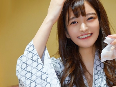 〚ひなたまりん×プライベート撮〛デカぱいプリ尻激力ワ芸能人と温泉でフェラ♫♫柔らかおっぱい揉んだら濡れマンに挿入